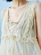 Load image into Gallery viewer, Vintage 1920s style lace dress
