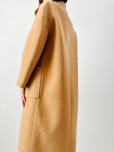 Parisian camel wool coat