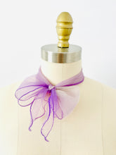 Load image into Gallery viewer, Vintage Ombré Purple Scarf/Bandana

