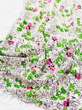 Load image into Gallery viewer, Vintage 1940s rayon floral dress As Is
