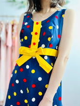 Load image into Gallery viewer, Vintage polka dots romper/playsuit
