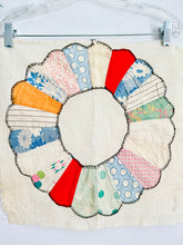 Load image into Gallery viewer, Vintage 1930s pastel quilt placemats/doily #1
