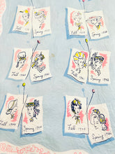 Load image into Gallery viewer, Vintage 1930s Silk Novelty Print Scarf
