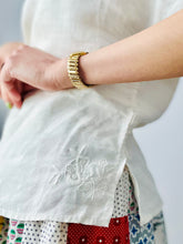 Load image into Gallery viewer, Antique 1910s crochet lace cotton top
