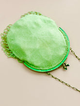 Load image into Gallery viewer, Antique 1920s pastel green beaded flapper bag
