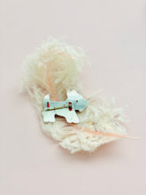 Load image into Gallery viewer, Vintage 1940s red Scottie dog brooch animal pin
