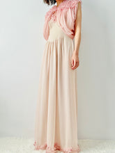 Load image into Gallery viewer, Vintage 1960s pink ruffled lingerie set
