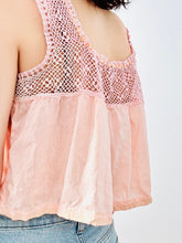 Load image into Gallery viewer, Antique 1910s Pink Edwardian lace camisole

