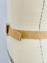 Load image into Gallery viewer, Vintage 1970s belt w heart shaped buckle
