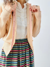 Load image into Gallery viewer, Vintage 1940s beaded cashmere cardigan
