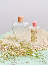 Load image into Gallery viewer, Pair vintage pastel pink perfume bottles
