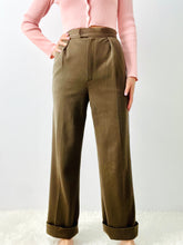 Load image into Gallery viewer, Vintage YSL high waisted straigh leg pants
