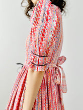 Load image into Gallery viewer, Antique 1910s Edwardian candy pink cotton dress
