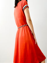 Load image into Gallery viewer, Vintage watermelon red dress
