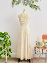 Load image into Gallery viewer, back of a vintage christian dior dress 
