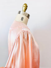 Load image into Gallery viewer, Vintage 1930s pink satin embroidered bed jacket
