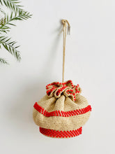 Load image into Gallery viewer, Vintage 1940s beaded drawstring purse bucket bag
