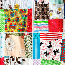 Load image into Gallery viewer, Vintage patchwork print skirt
