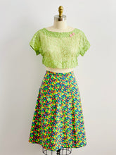Load image into Gallery viewer, Vintage Floral Strawberry Print Novelty Cotton Skirt

