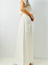 Load image into Gallery viewer, 1910s Edwardian cotton skirt with pockets
