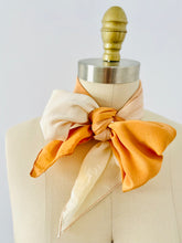 Load image into Gallery viewer, Vintage Ombre Hand Painted Silk Scarf
