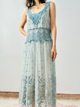 Load image into Gallery viewer, Vintage 1920s style lace dress

