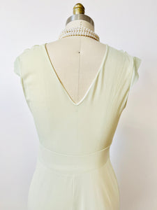 Vintage 1960s pastel green lingerie dress