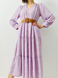 Lilac blossom prairie dress