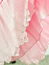 Load image into Gallery viewer, Antique 1910s Edwardian Candy Pink Cotton Embroidered Skirt
