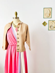 Vintage 1940s “Kims” wool cardigan