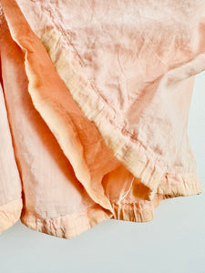 Antique 1910s Pink Edwardian lace camisole