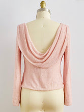 Load image into Gallery viewer, mannequin display a beaded vintage pink top with low back design
