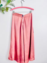 Load image into Gallery viewer, Vintage 1940s pink satin skirt
