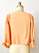 Load image into Gallery viewer, SOLD…Vintage 1930s silk bed jacket
