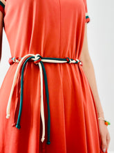 Load image into Gallery viewer, Vintage watermelon red dress
