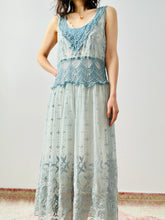Load image into Gallery viewer, Vintage 1920s style lace dress

