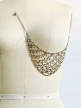 Load image into Gallery viewer, Vintage Art Deco rhinestone choker style necklace
