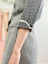Load image into Gallery viewer, Vintage Nelly Don Houndstooth Dress Set

