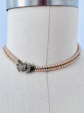 Load image into Gallery viewer, Vintage faux pearl choker
